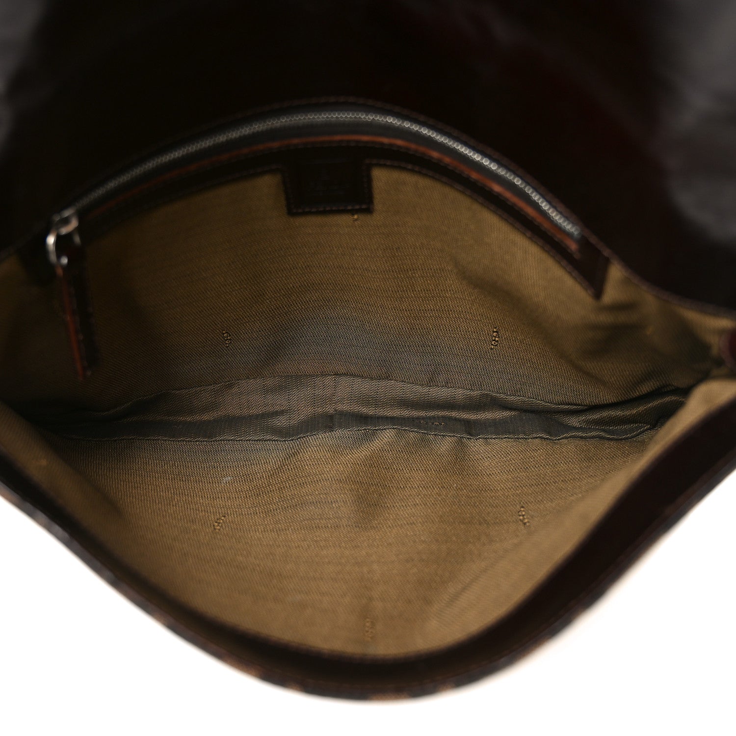 Fendi Zucca Shoulder Bag Tobacco 9 of 17