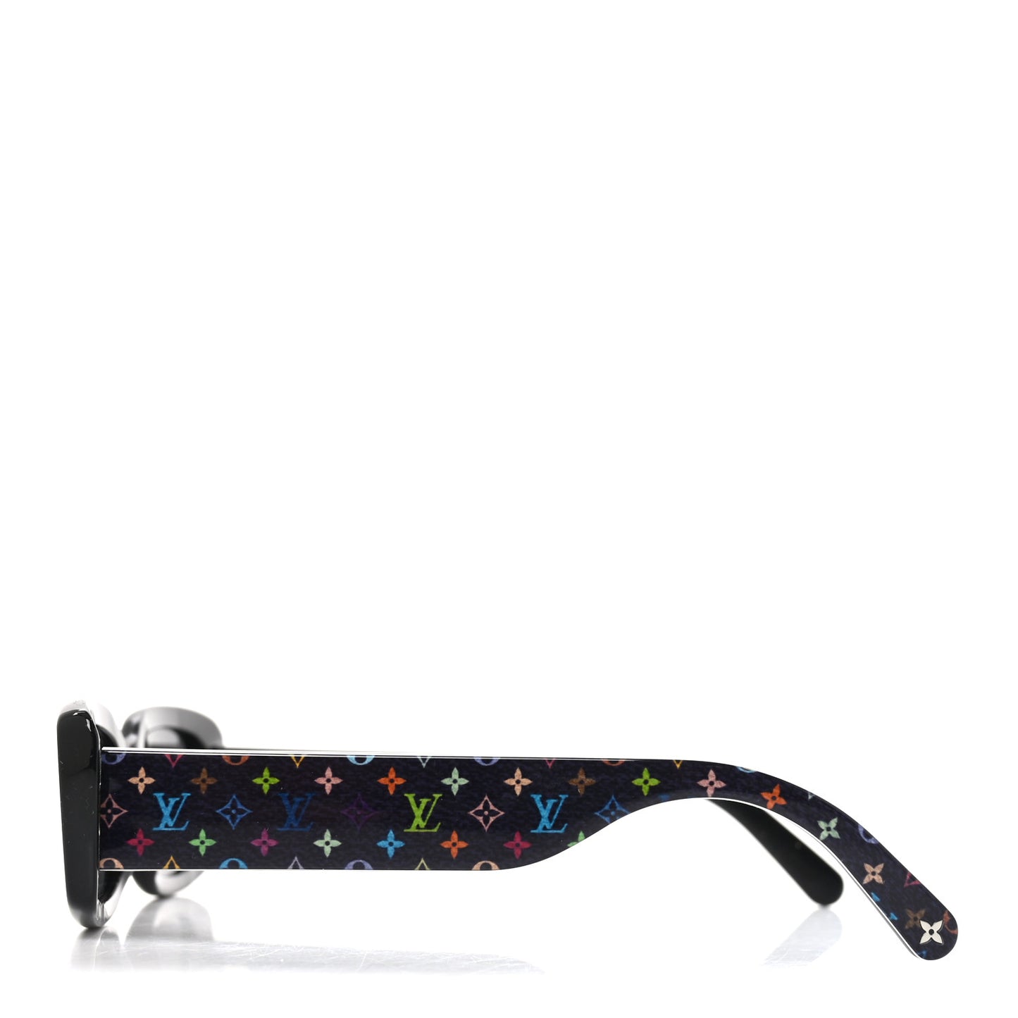 LV X TM Acetate Monogram Multicolor Sunglasses Z2709W Black