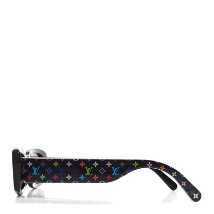 Louis Vuitton LV X TM Acetate Monogram Multicolor Sunglasses Z2709W Black 4 of 7