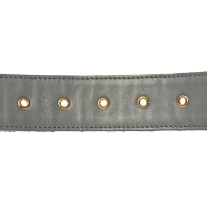 Christian Dior Oblique 30 Montaigne 35mm Belt 80 32 Gris 4 of 6