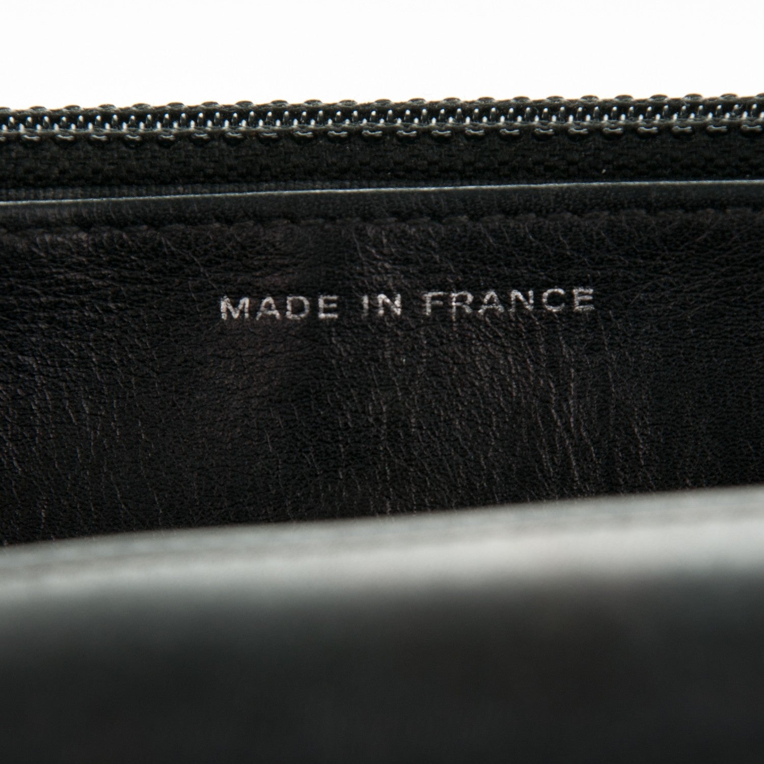 Chanel Calfskin Double Stitch Hamptons Wallet On Chain WOC Black 7 of 9