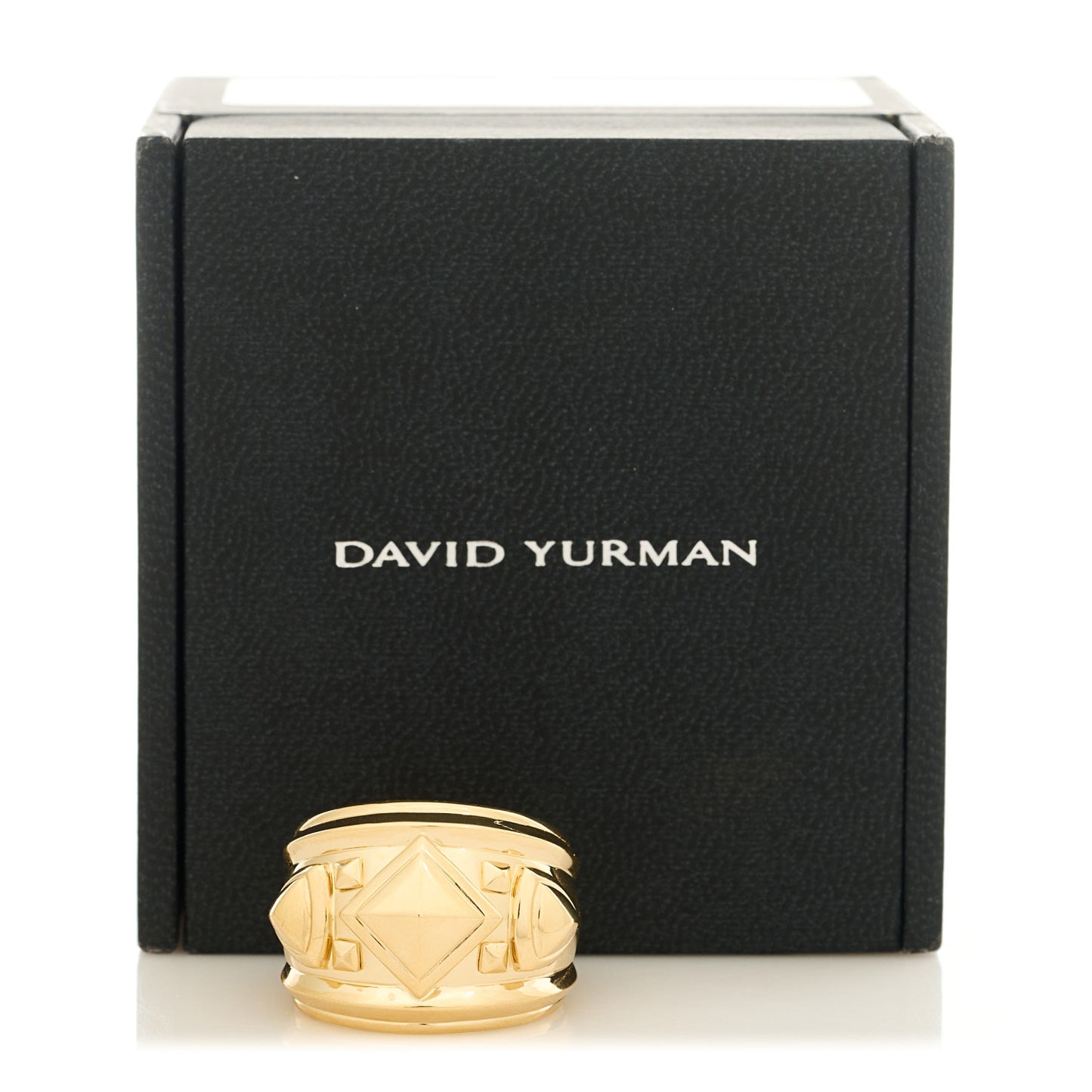 18K Yellow Gold Modern Renaissance Ring 58 8.5