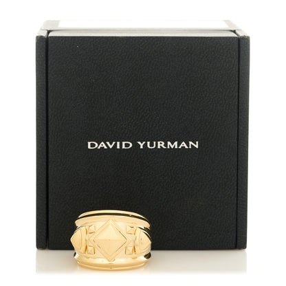 David Yurman 18K Yellow Gold Modern Renaissance Ring 58 8.5 5 of 5
