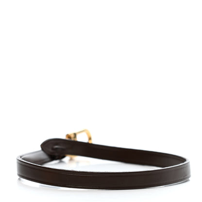 Louis Vuitton Calfskin Pochette Accessories Strap Brown 2 of 2