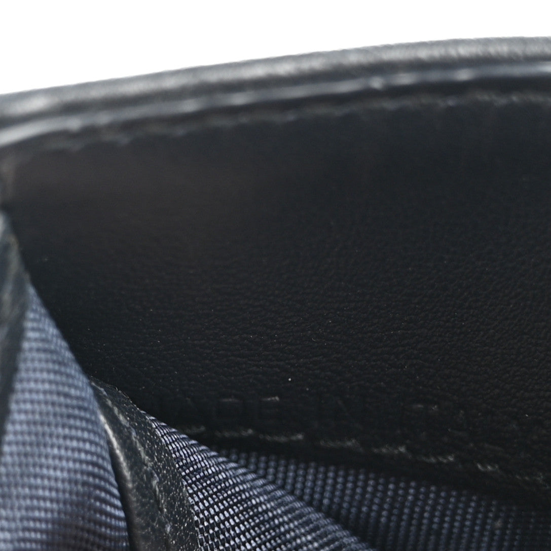 Oblique Compact Wallet Blue