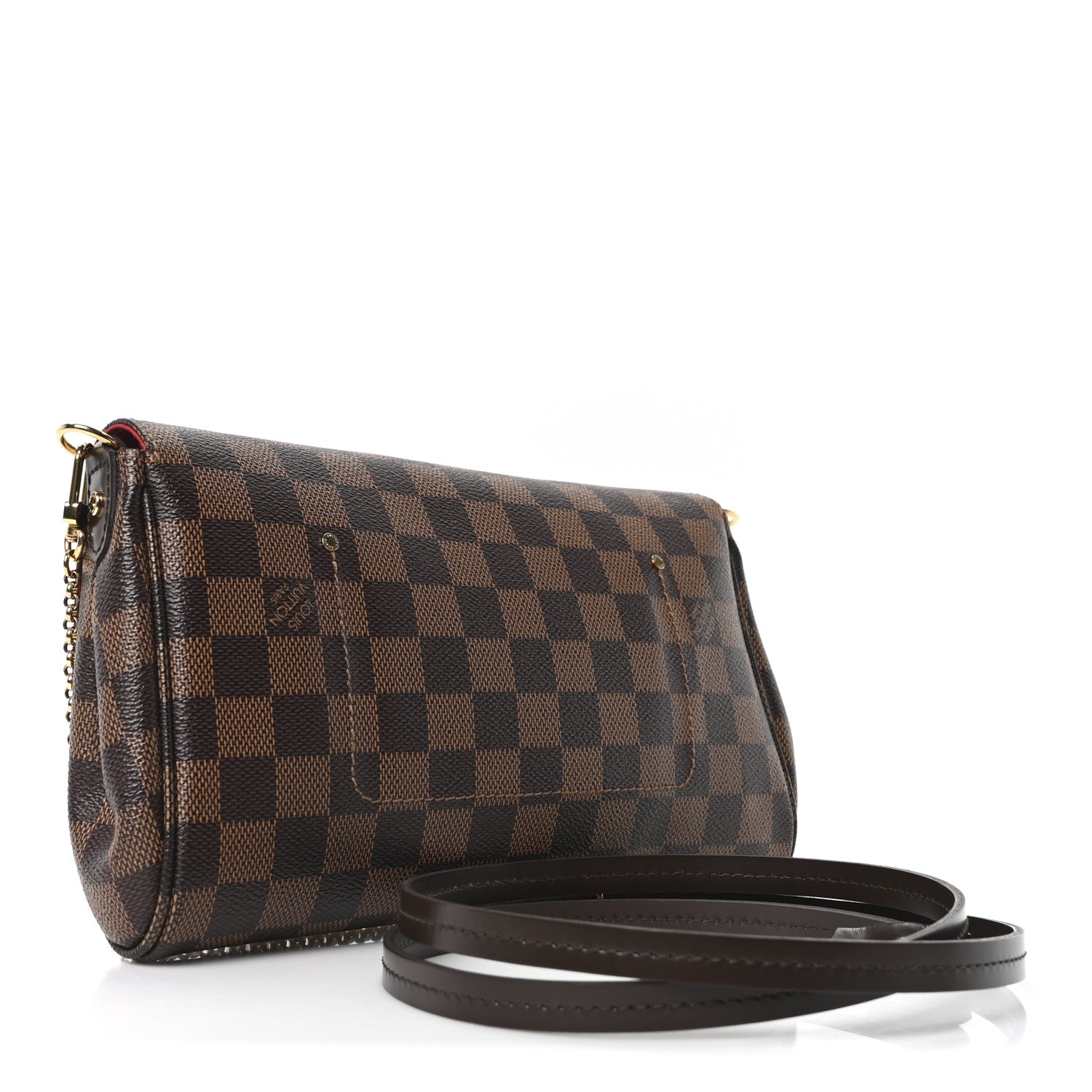 Louis Vuitton Damier Ebene Favorite MM 3 of 10