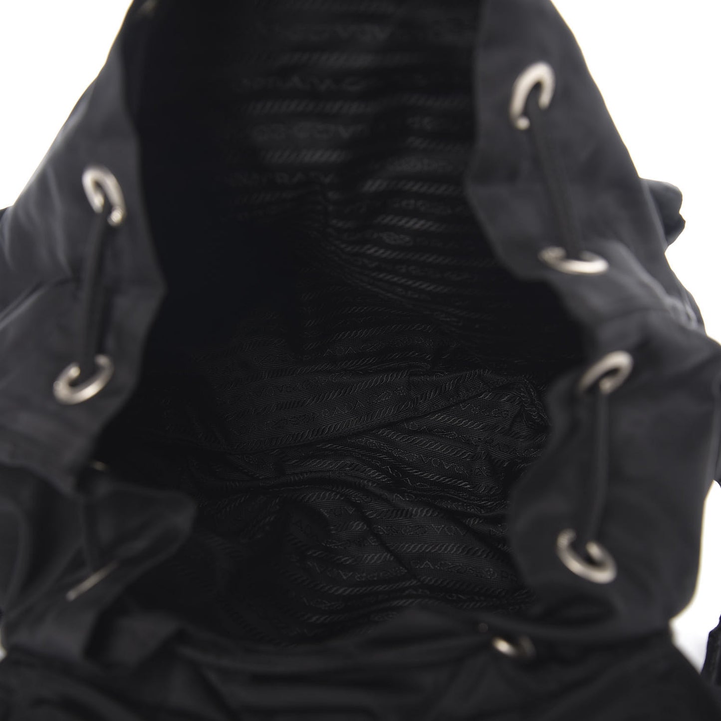Nylon Vela Medium Backpack Black