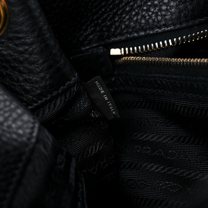 Prada Vitello Daino Hobo Black 7 of 10