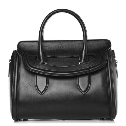 Alexander McQueen Calfskin Small Heroine Black 2 of 25