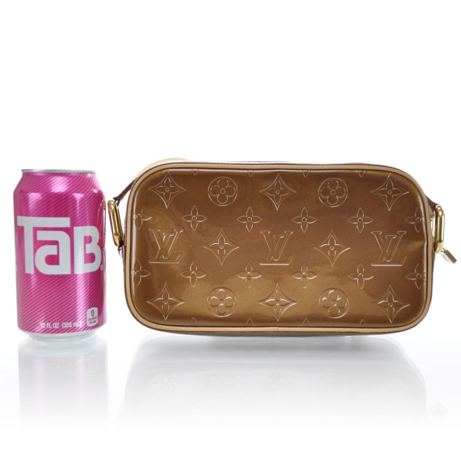 Louis Vuitton Vernis Christie MM Bronze 2 of 9