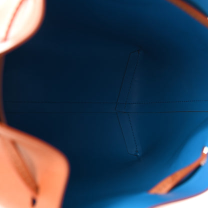 Mansur Gavriel Vegetable Tanned Calfskin Mini Bucket Bag Camello Azzurro 5 of 10
