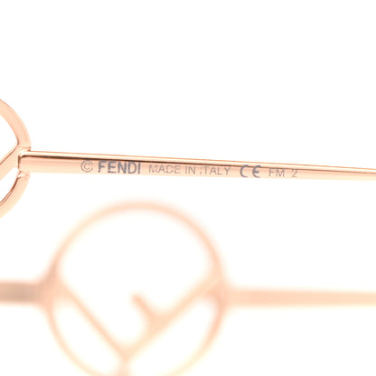 Fendi Acetate Metal F is Fendi FF Square Cat Eye Sunglasses FF 0408/S Havana 5 of 7