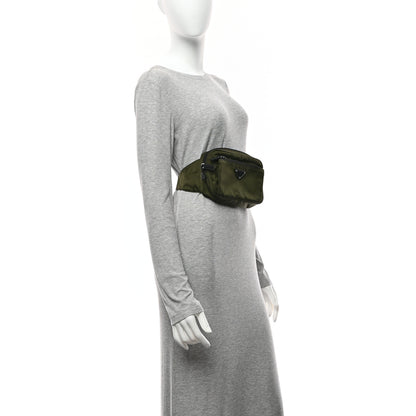 Prada Tessuto Nylon Belt Bag Khaki 2 of 9