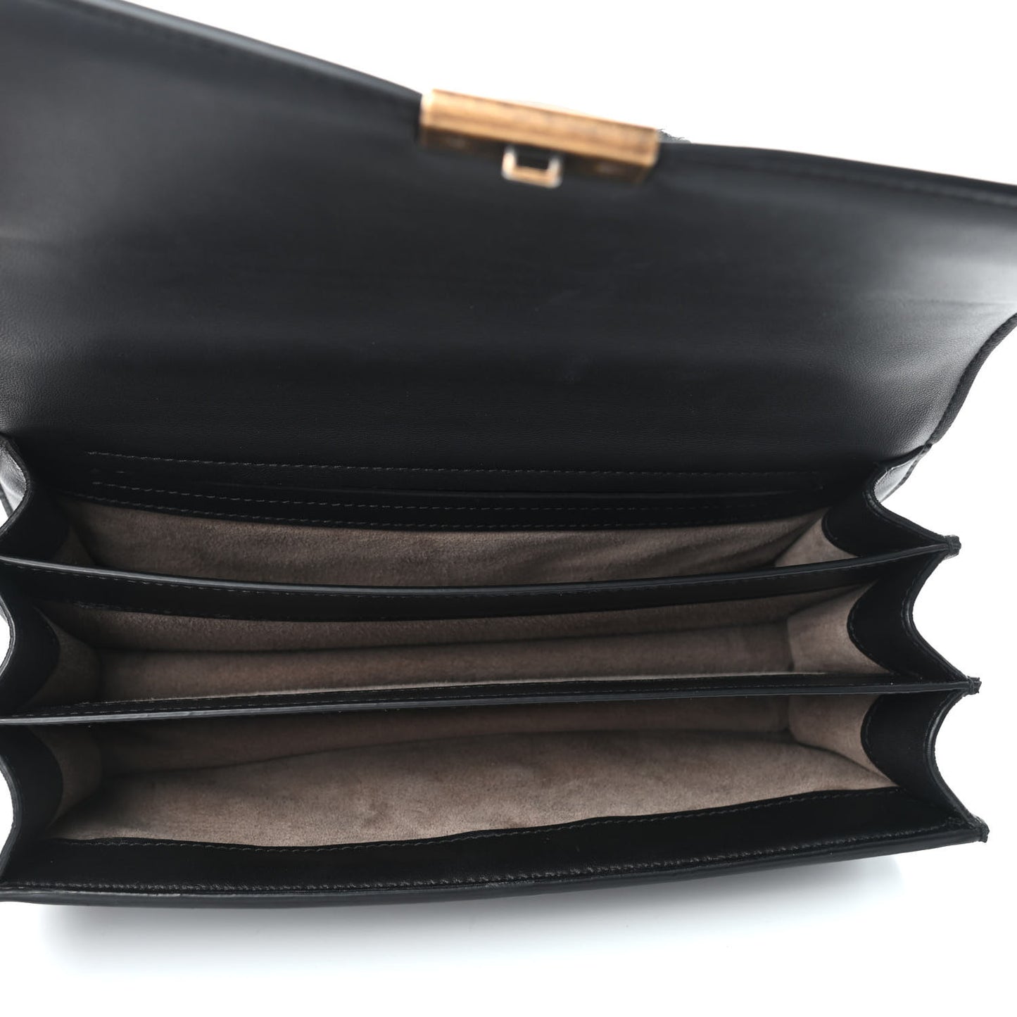 Nappa Intrecciato Top Handle Bag Black