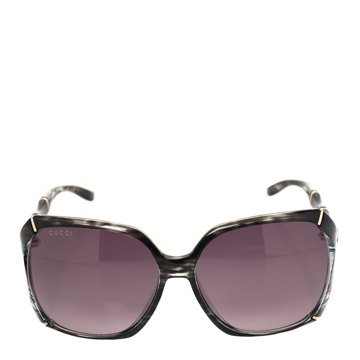 Bamboo Effect Sunglasses GG0505S Grey Horn