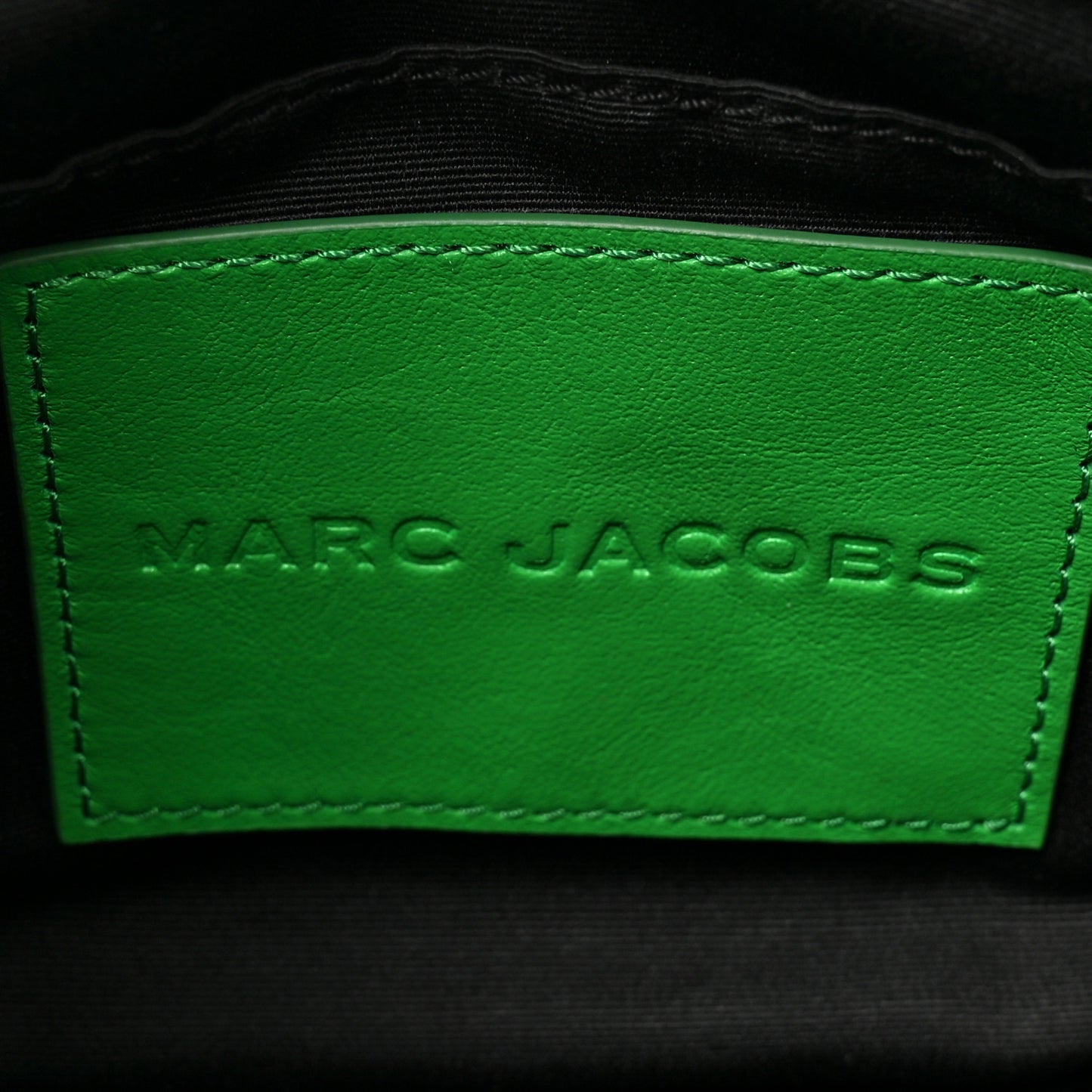 Mini Studded Pushlock Satchel Fern Green