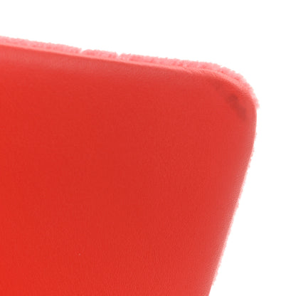 Chanel Velvet Quilted Medium Double Flap Coral 12 of 13