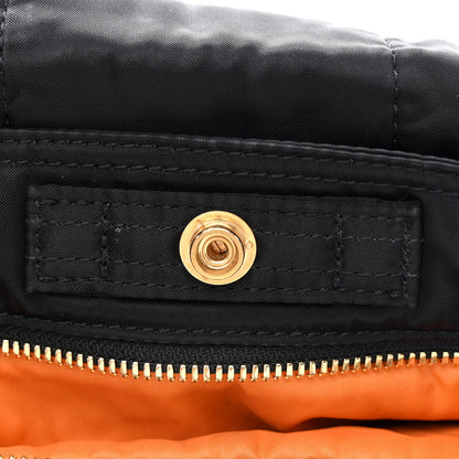 Fendi X PORTER Nylon XL Belt Baguette Bag Black 9 of 13