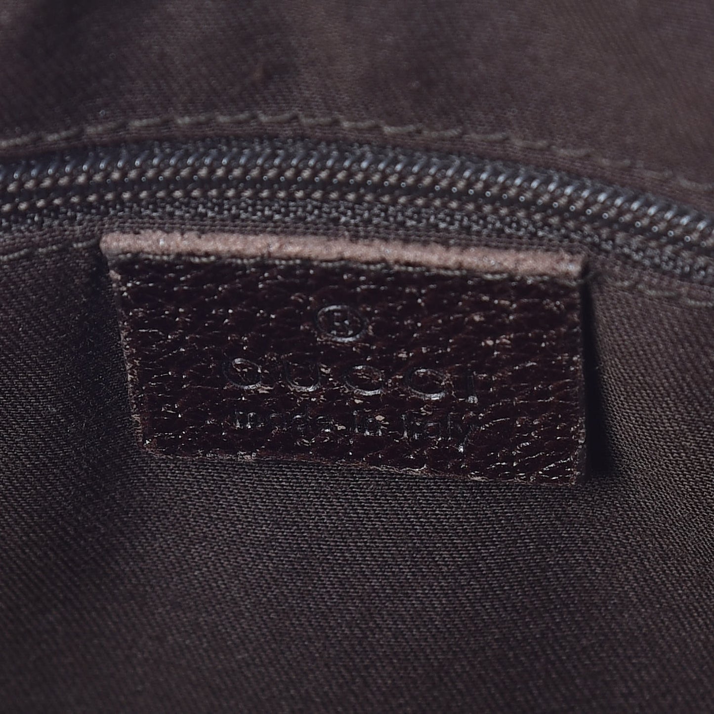 Monogram Small Abbey Tote Dark Brown