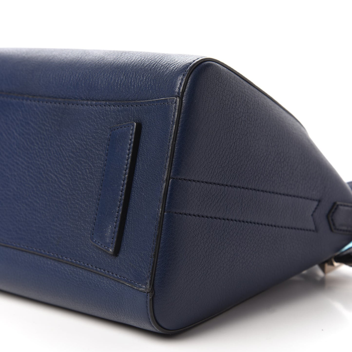 Sugar Goatskin Small Antigona Navy