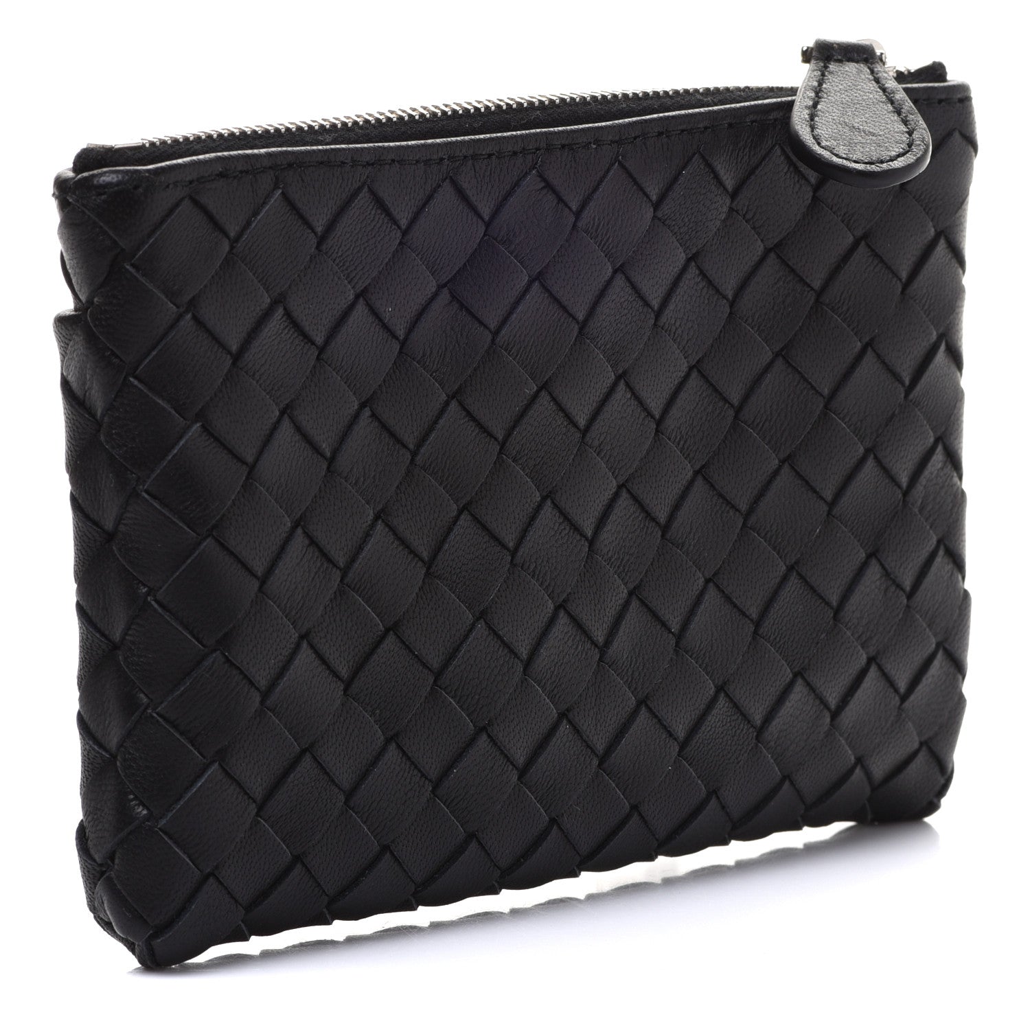 Bottega Veneta Nappa Intrecciato Key Holder Black 3 of 9