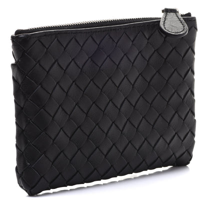 Bottega Veneta Nappa Intrecciato Key Holder Black 3 of 9