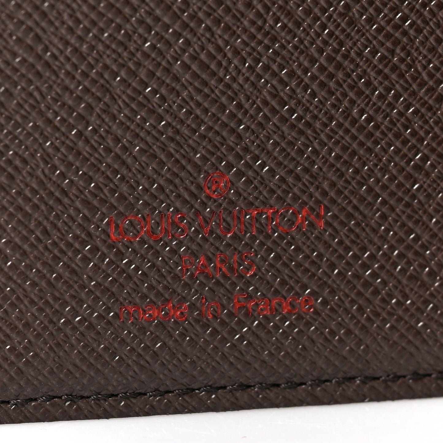 Damier Ebene French Purse Wallet