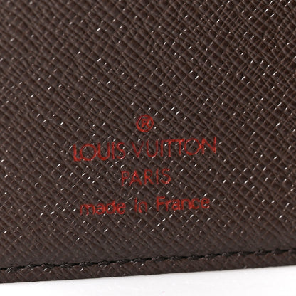 Louis Vuitton Damier Ebene French Purse Wallet 7 of 7
