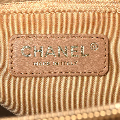 Chanel Caviar Quilted Grand Shopping Tote GST Dark Beige 7 of 18