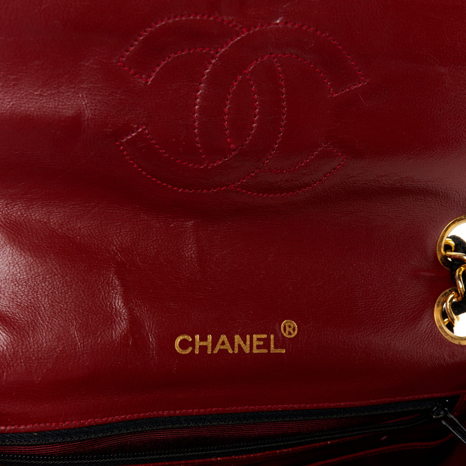 Chanel Lambskin Scallop Quilted Single Flap Black 6 of 12