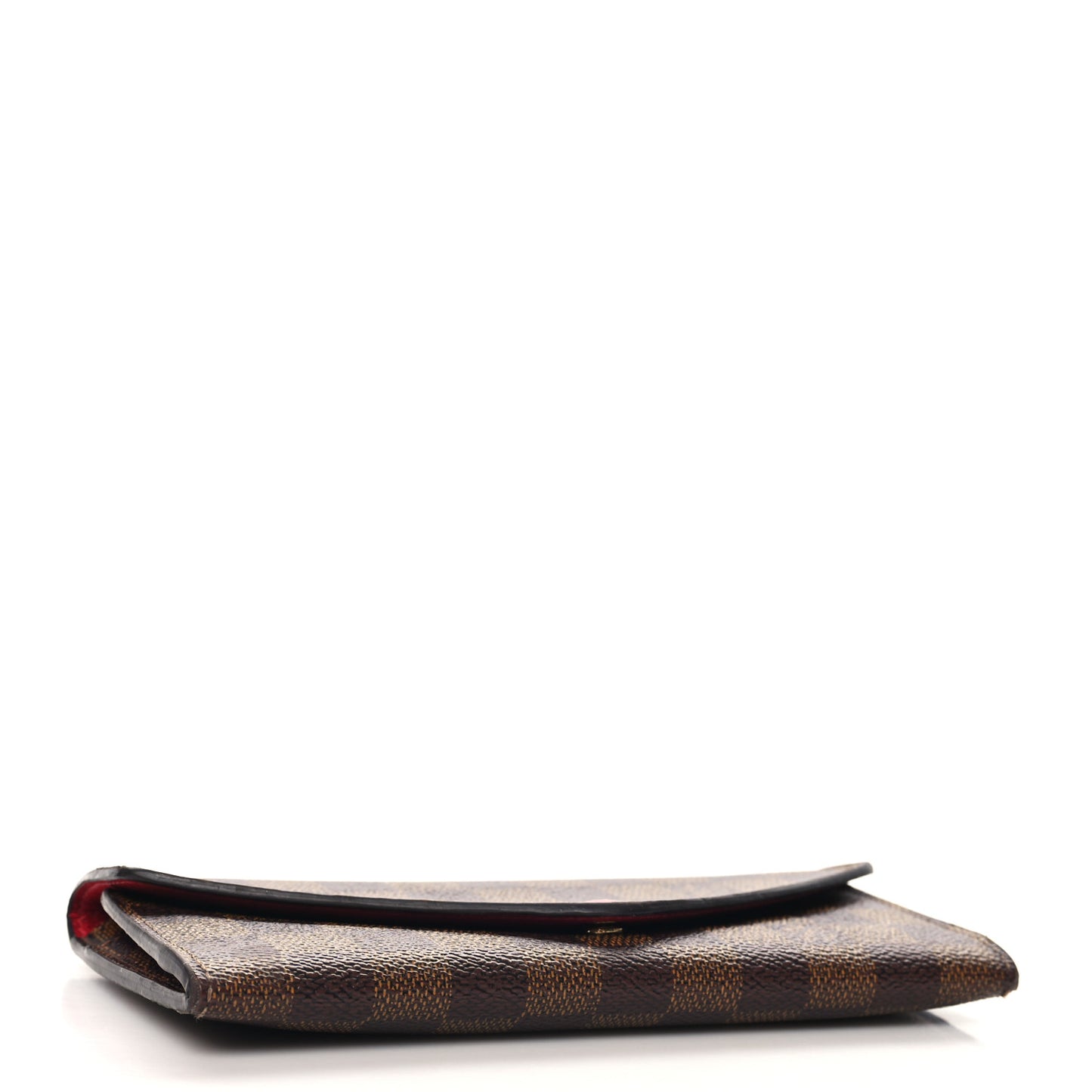 Damier Ebene Josephine Wallet Red