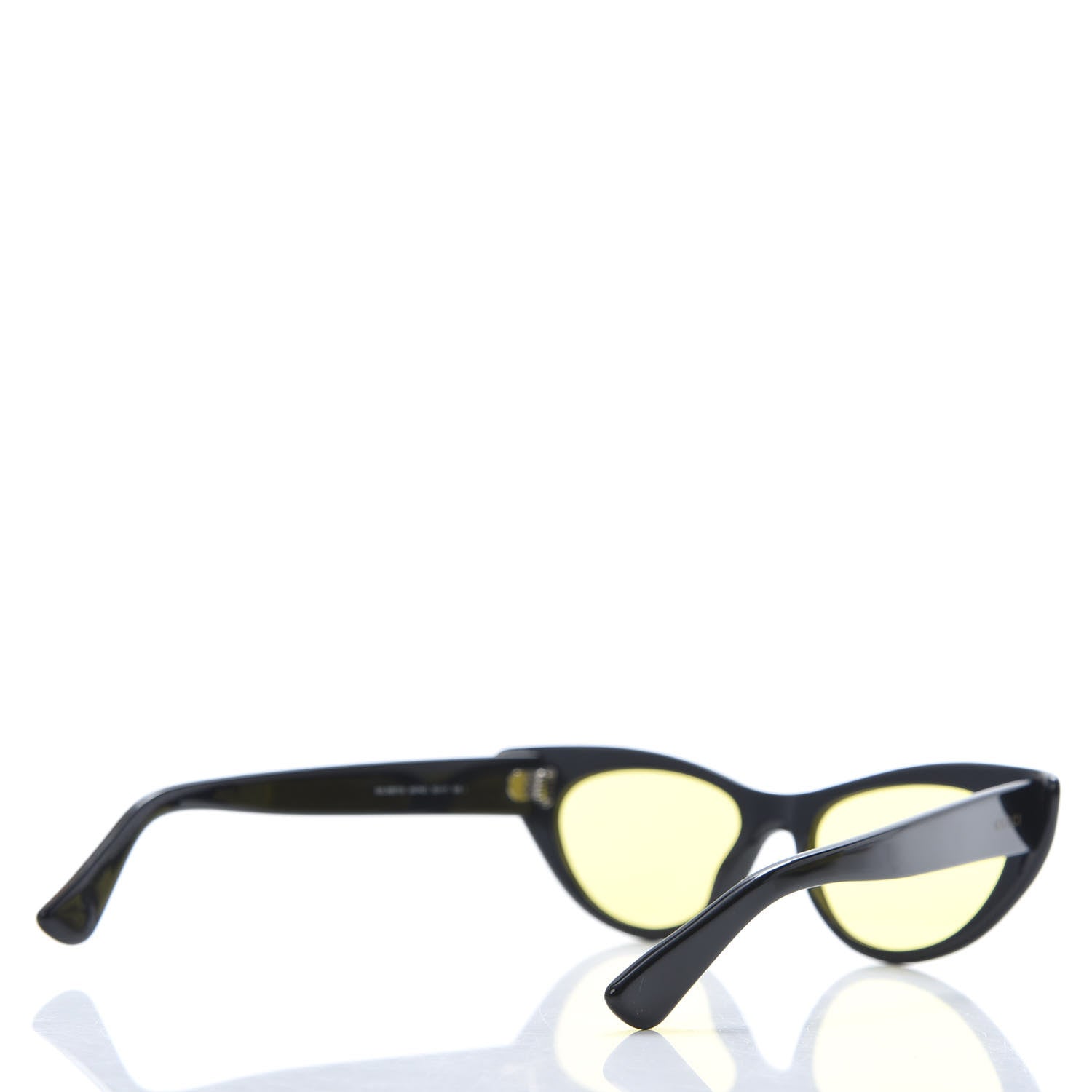 Gucci Acetate Cat Eye Sunglasses GG3807/S Black 4 of 8