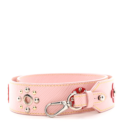 Louis Vuitton Epi Mechanical Flowers Bandouliere Shoulder Strap Rose Ballerine 1 of 5