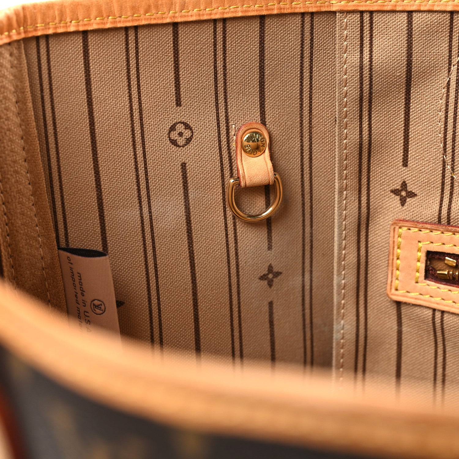 Louis Vuitton Monogram Neverfull MM 13 of 14