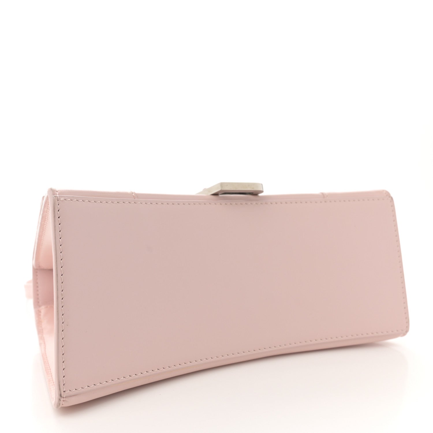 Balenciaga Shiny Box Calfskin Small Hourglass Top Handle Bag Light Rose 4 of 13