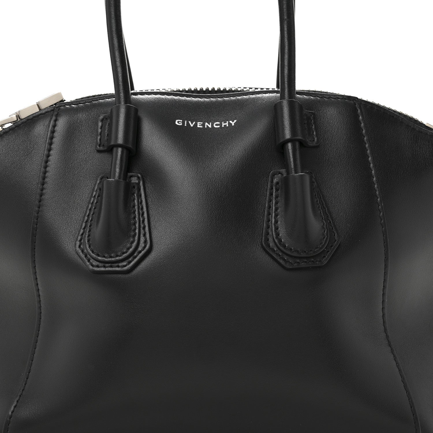 Givenchy Box Calfskin Mini Antigona Sport Top Handle Bag Black 8 of 14