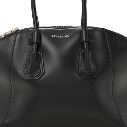 Givenchy Box Calfskin Mini Antigona Sport Top Handle Bag Black 8 of 14