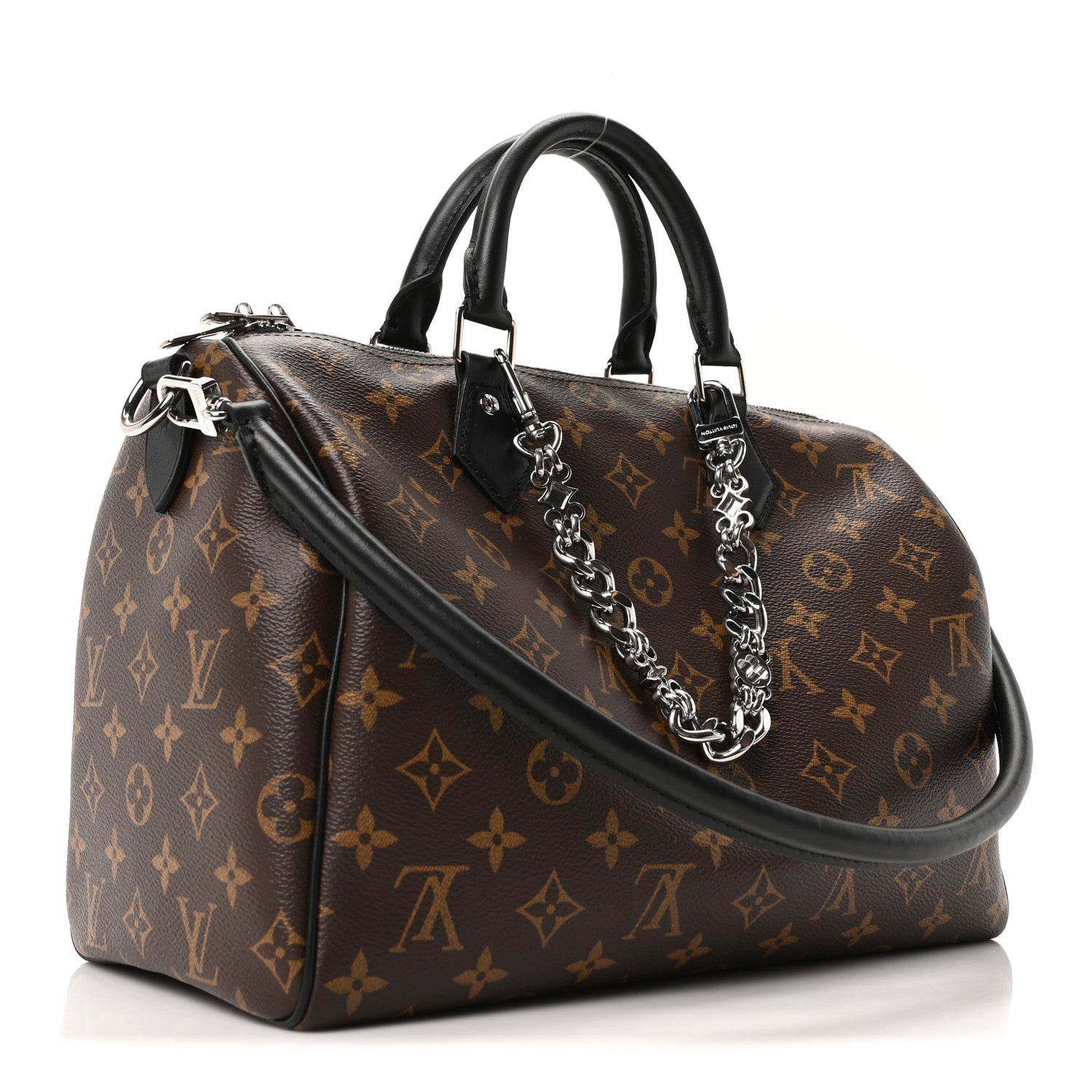 Louis Vuitton Monogram Speedy Soft 30 Dark 3 of 10