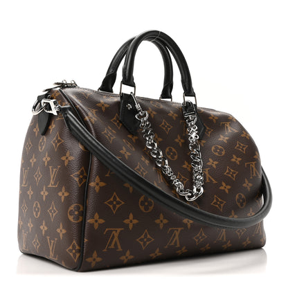 Louis Vuitton Monogram Speedy Soft 30 Dark 3 of 10