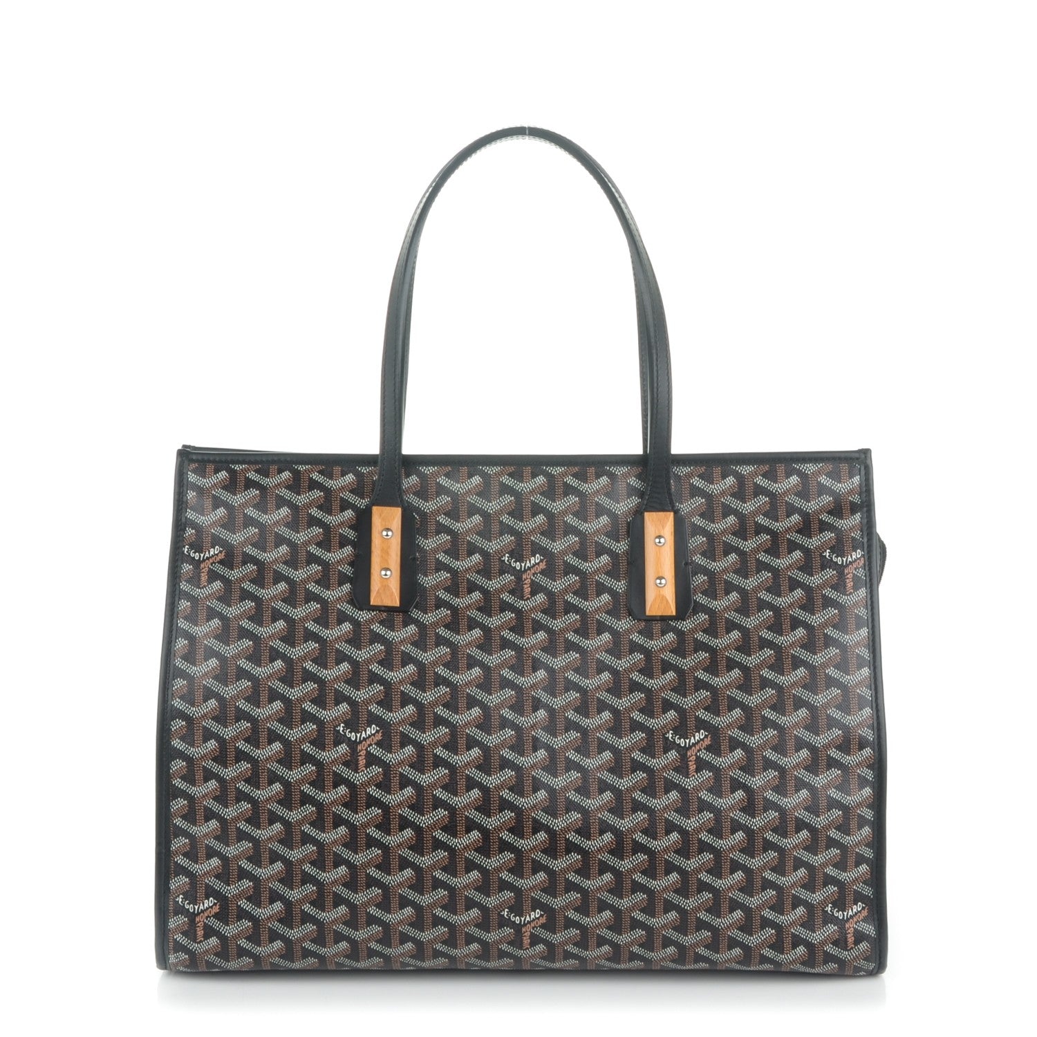 Goyard Goyardine Marquises Tote Black 1 of 8