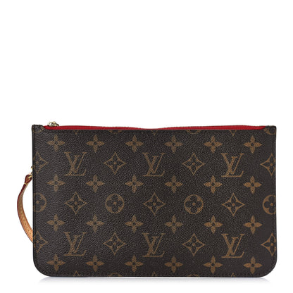 Louis Vuitton Monogram Neverfull MM GM Pochette Cherry 1 of 11