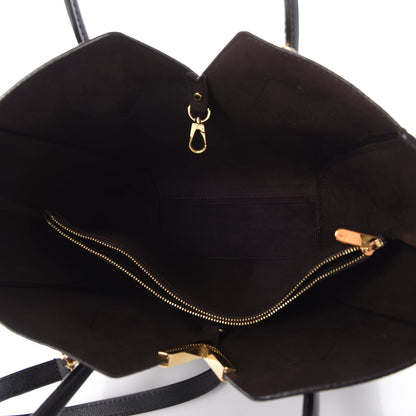 Louis Vuitton Calfskin Monogram Kimono Tote PM Black 7 of 7