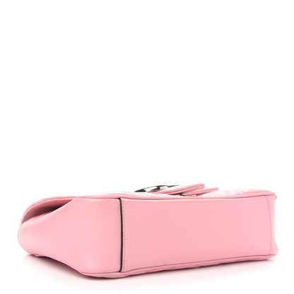 Gucci Calfskin Matelasse Small GG Marmont Shoulder Bag Wild Rose 4 of 9
