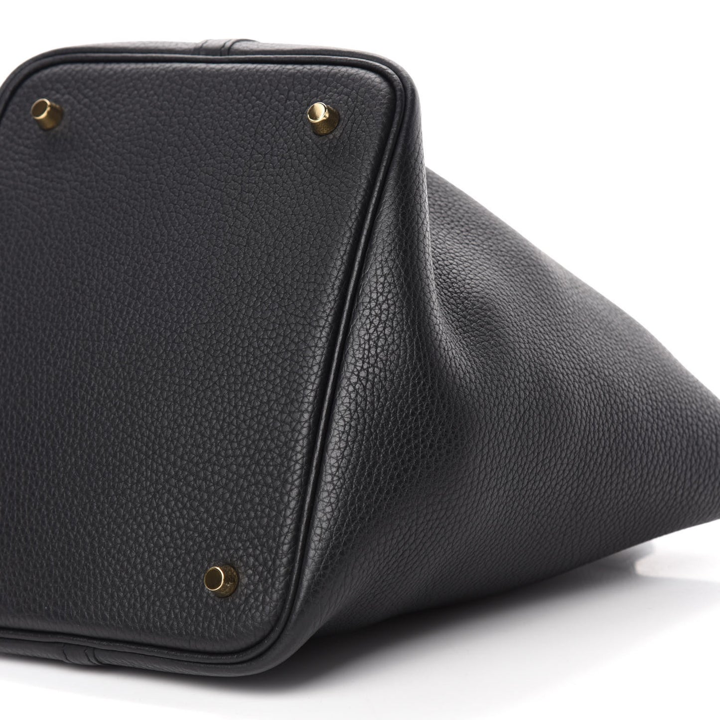 Taurillon Clemence Picotin Lock 22 MM Black