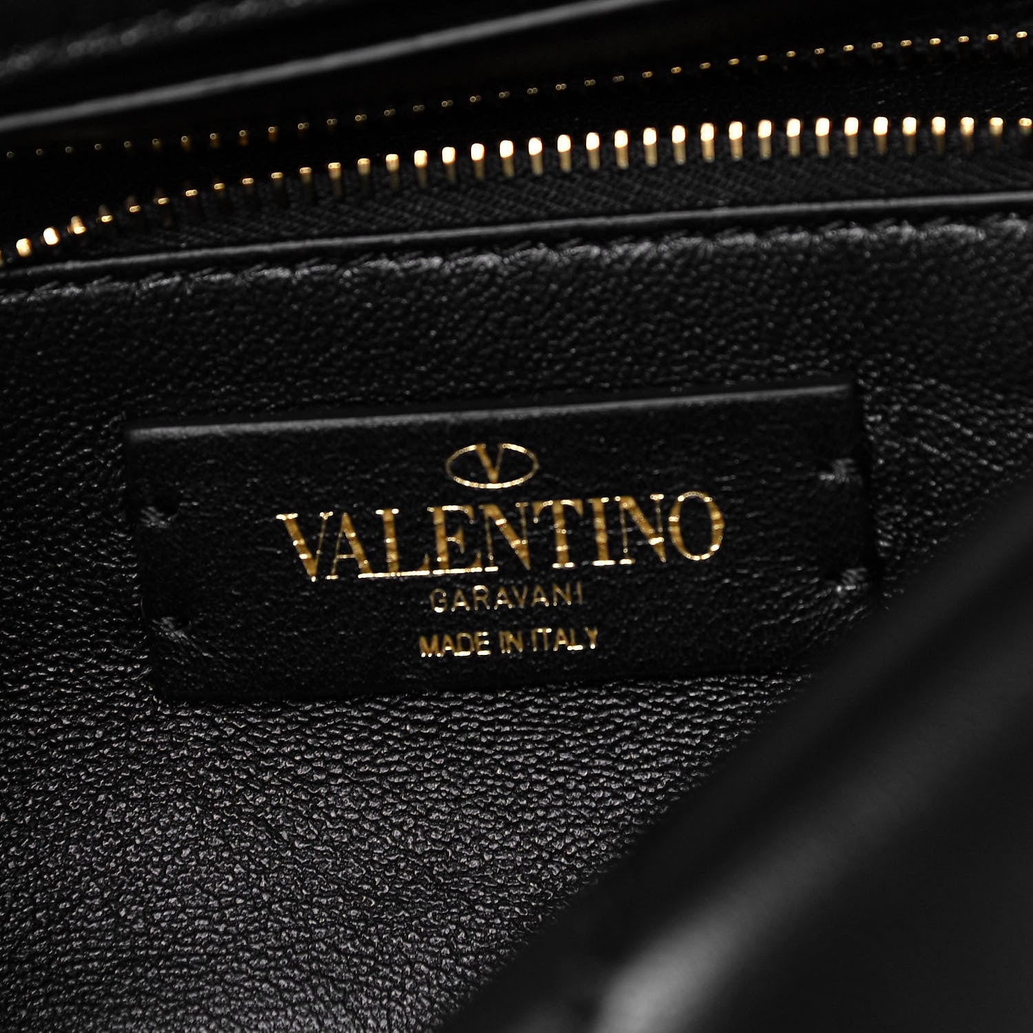 Valentino Garavani Nappa Medium Roman Stud Shoulder Bag Black 5 of 7