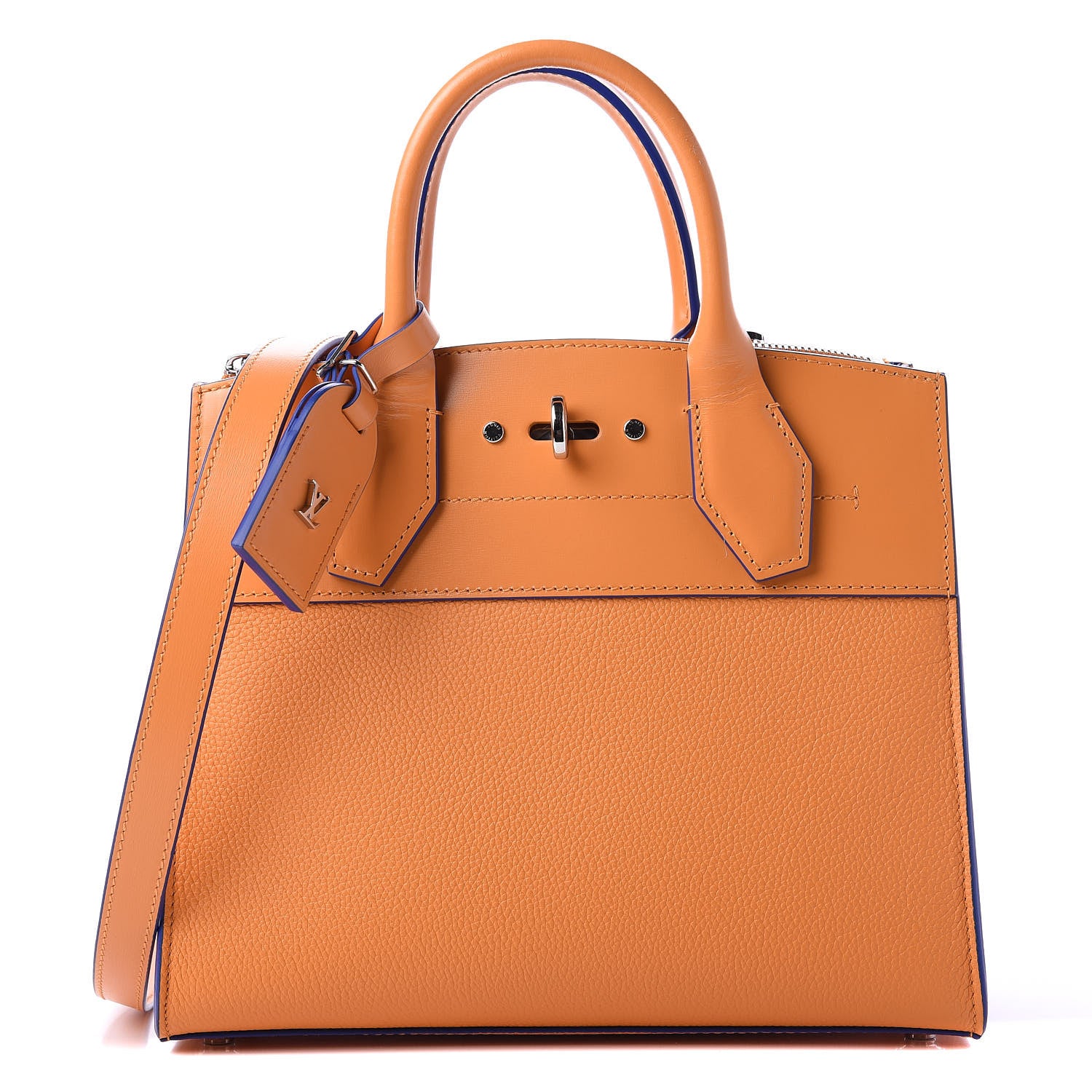 Louis Vuitton Calfskin City Steamer PM Amaretto Iris 1 of 12