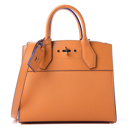 Louis Vuitton Calfskin City Steamer PM Amaretto Iris 1 of 12