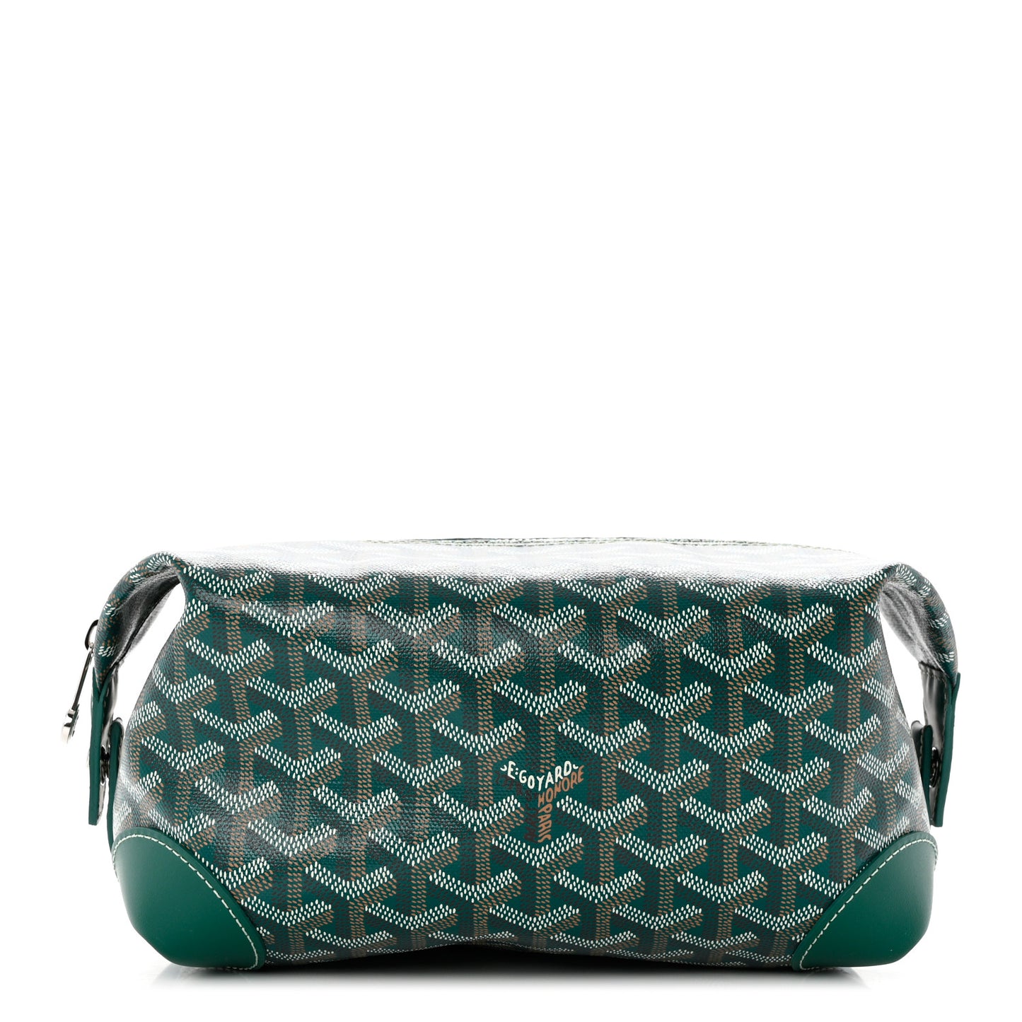 Goyardine Boeing 25 Trousse de Toilette Green