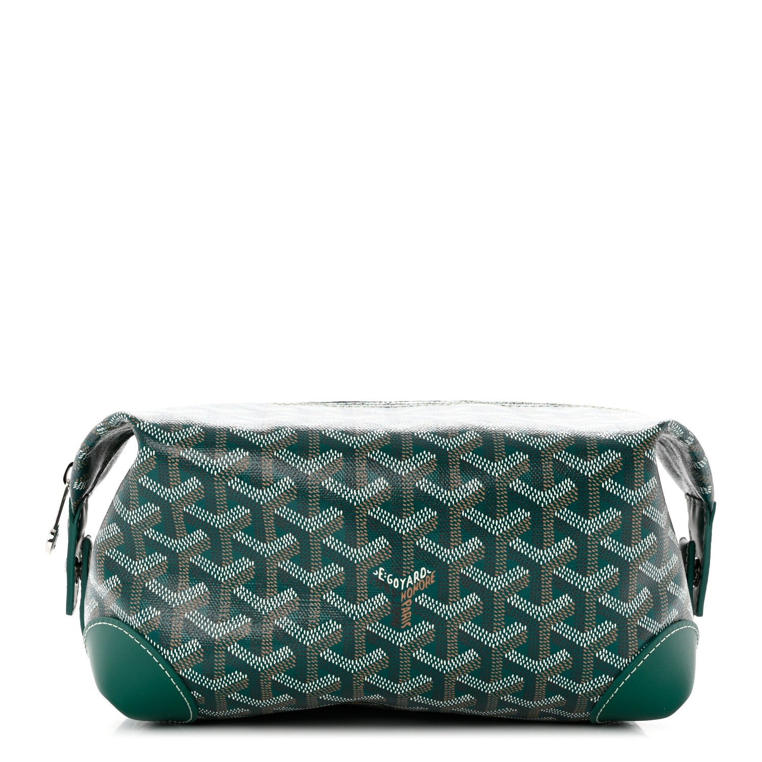Goyard Goyardine Boeing 25 Trousse de Toilette Green 1 of 7