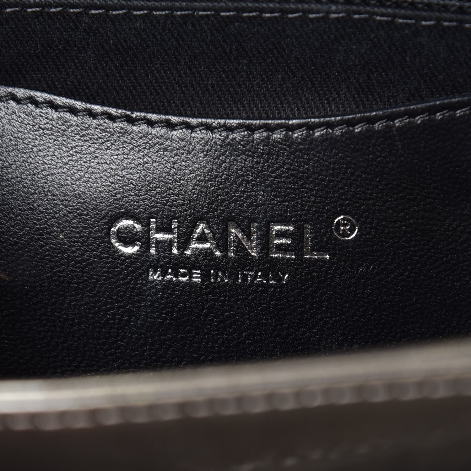 Chanel Metallic Patent Quilted Medium Just Mademoiselle Bowling Bag Gold Degrade 8 of 9